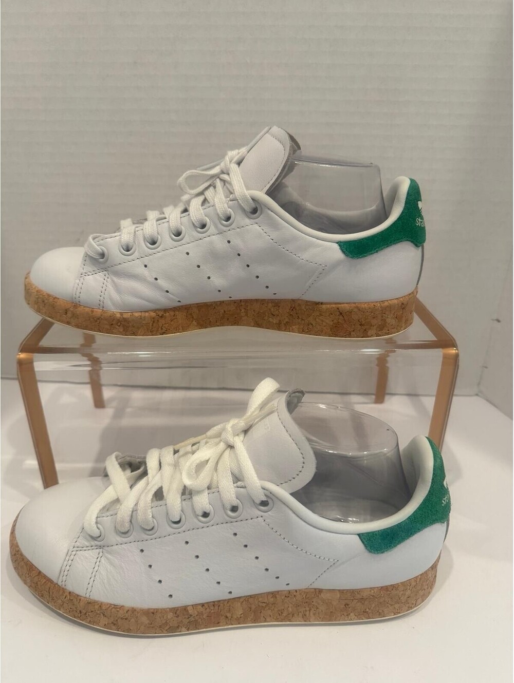 Adidas Originals Stan Smith Luxe “Cork” – White / Green